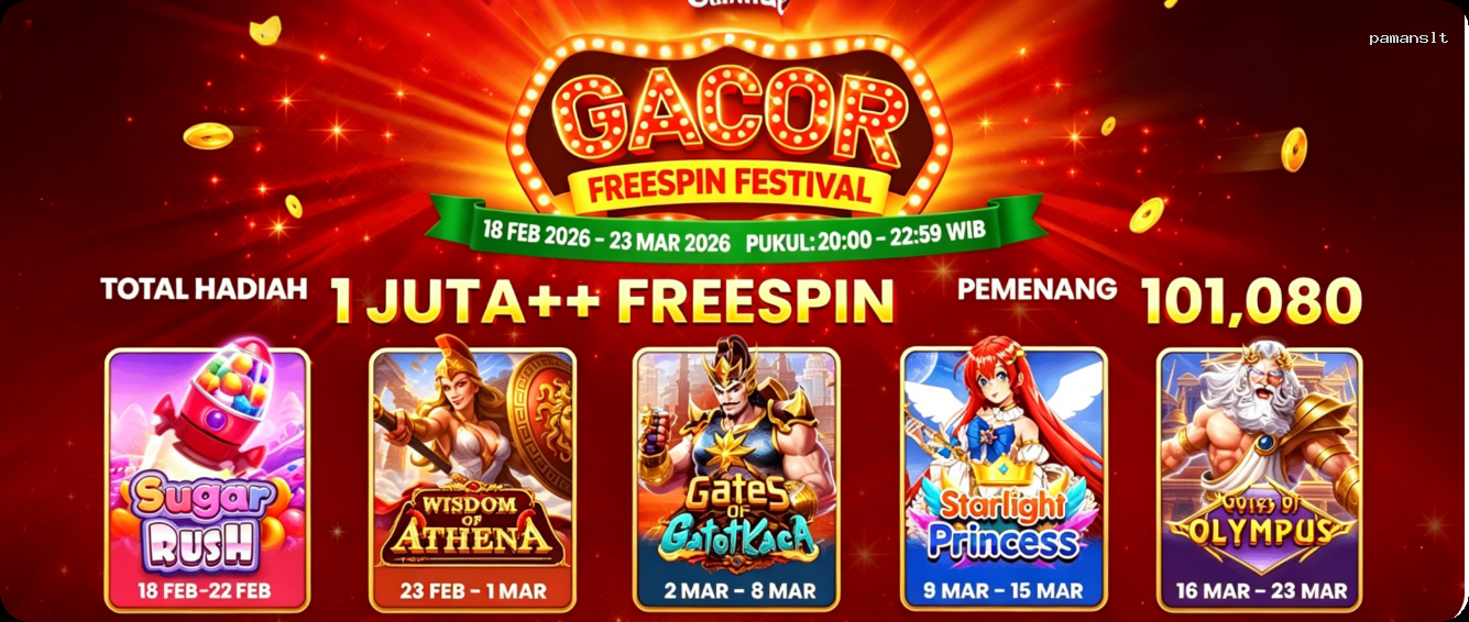 Login pamanslt Sekarang Bonus Melimpah